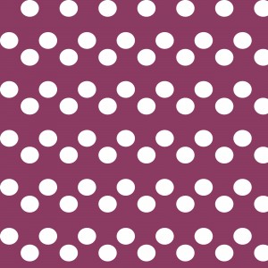 DARK PINK Polka Dots